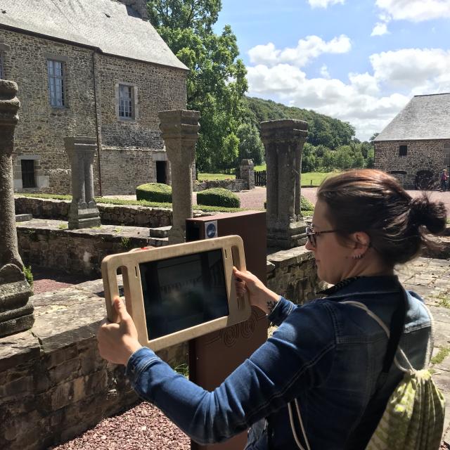 Abbaye de Hambye tablettes 3d