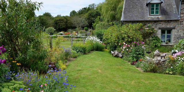 Jardin casrouge courcy cotentin côté jardin