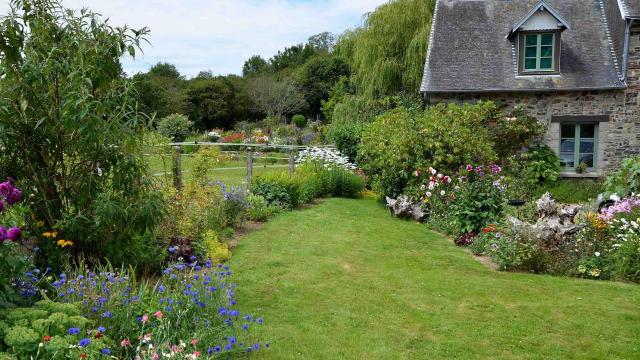 Jardin casrouge courcy cotentin côté jardin