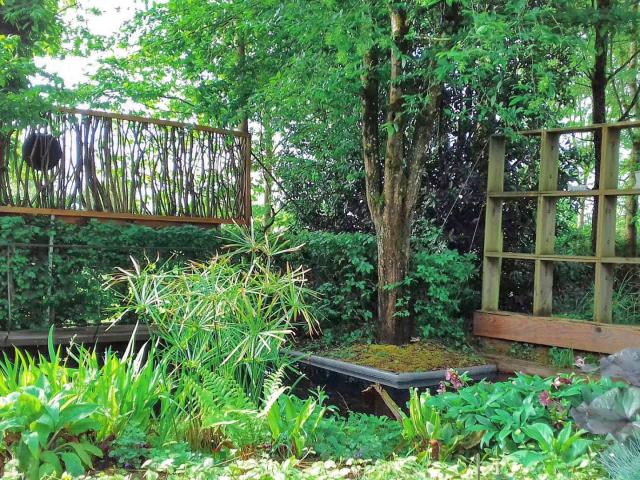 Jardin du revers notre dame de cenilly