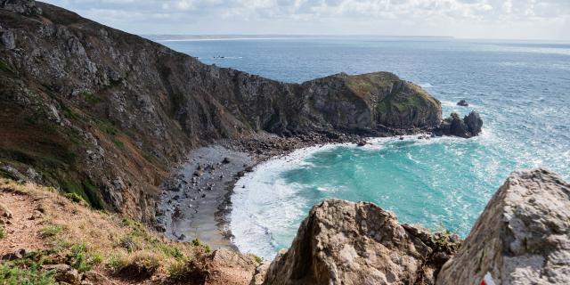 Le nez de Jobourg dans le Cotentin, la Hague