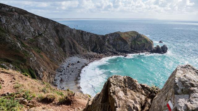 Le nez de Jobourg dans le Cotentin, la Hague