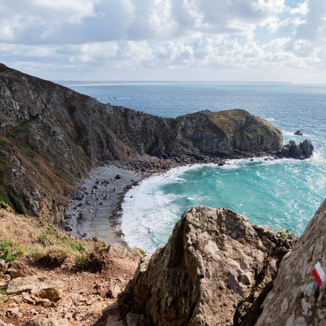 Le nez de Jobourg dans le Cotentin, la Hague