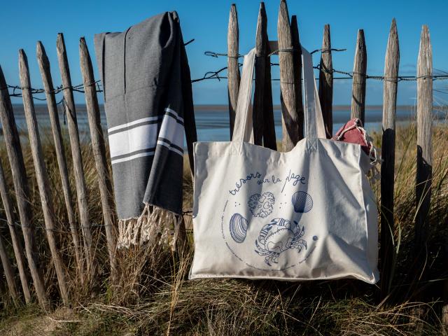 Sac de plage de Coutances tourisme