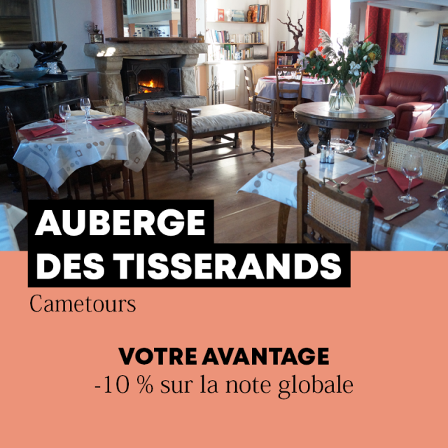 Cheque Avantage Auberge Des Tisserands