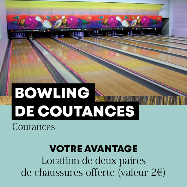 Offre bowling coutances cheques avantages