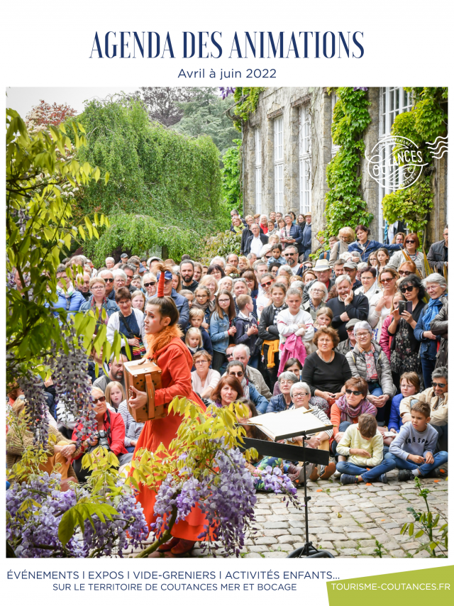 Couverture Agenda Avril Juin 2022 Coutances Tourisme