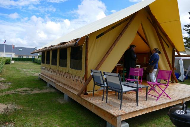 Tente lodge aroeven Hauteville sur Mer