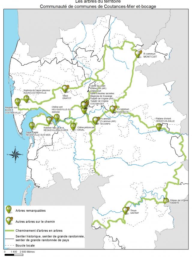 Arbres Remarquables De Coutances Mer Et Bocage