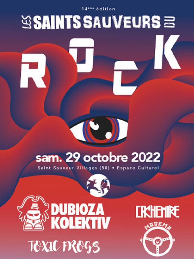 Affiche Saint Sauveur Du Rock 2022