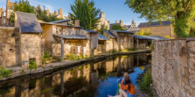 Villedieu les poêles, lavoirs été 2020