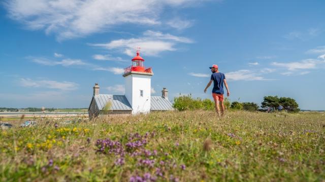 Pointe d'Agon et son phare