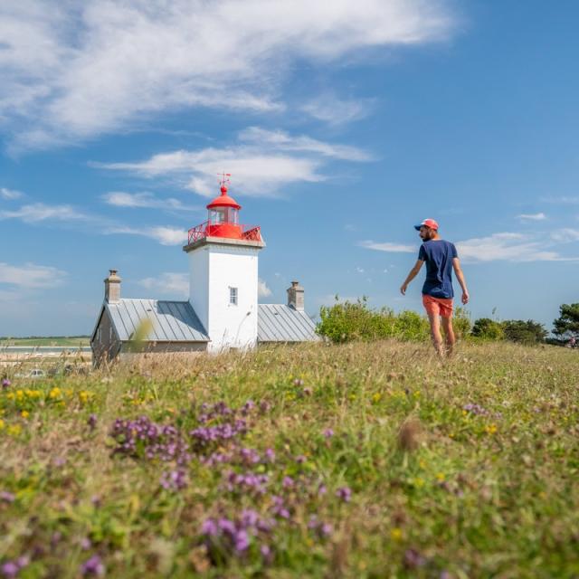 Pointe d'Agon et son phare