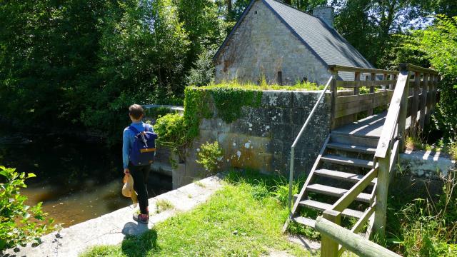 Bricqueville La Blouette Randonnée Voie Verte Moulin ©coutances Tourisme