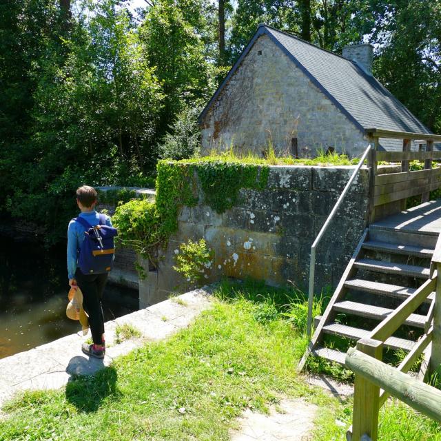 Bricqueville La Blouette Randonnée Voie Verte Moulin ©coutances Tourisme