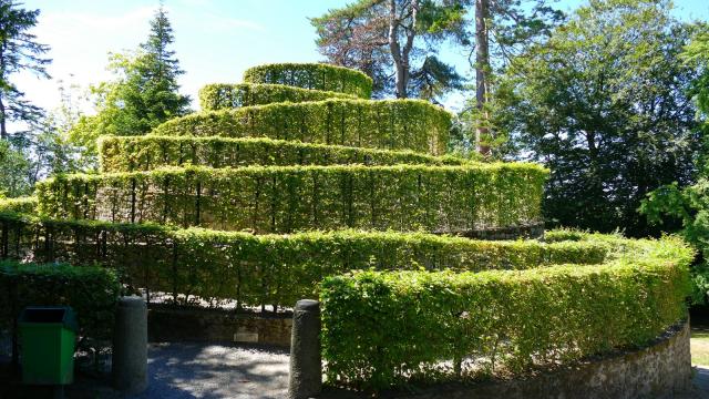 Labyrinthe Jardin Des Plantes Coutances ©coutances Tourisme