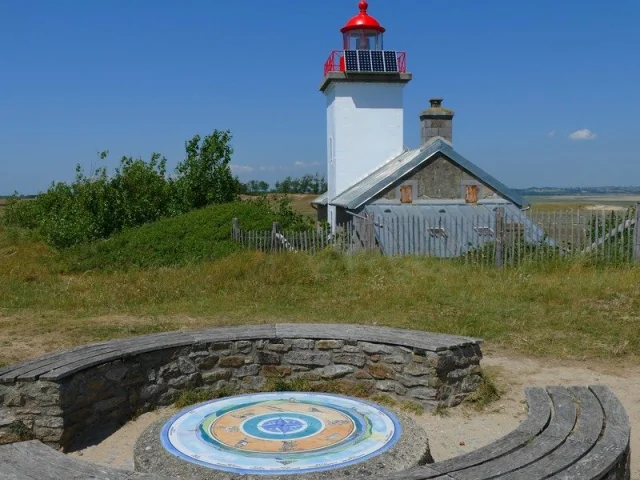 Phare Pointe Agon Coutainville Et Table Orientation ©coutances Tourisme