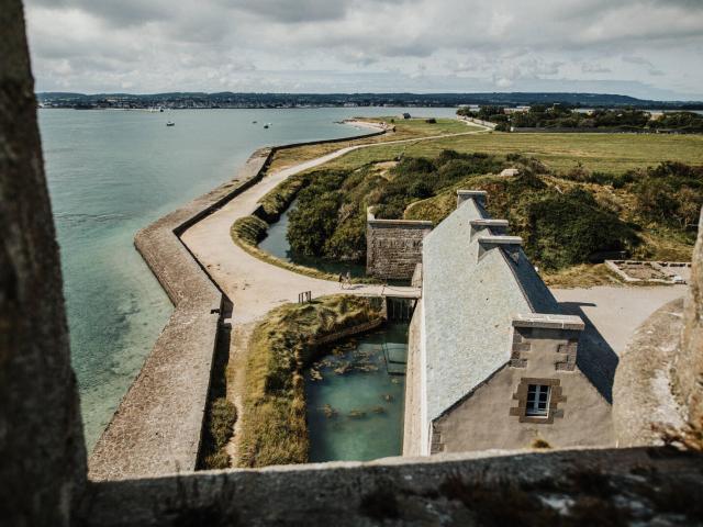 Vue Sur L'ile De Tatihou