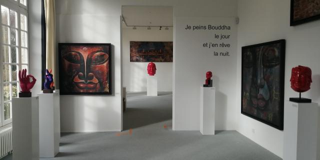 Musee Quesnel Moriniere Coutances Exposition Bouddhas De Ma Tse Lin (21)