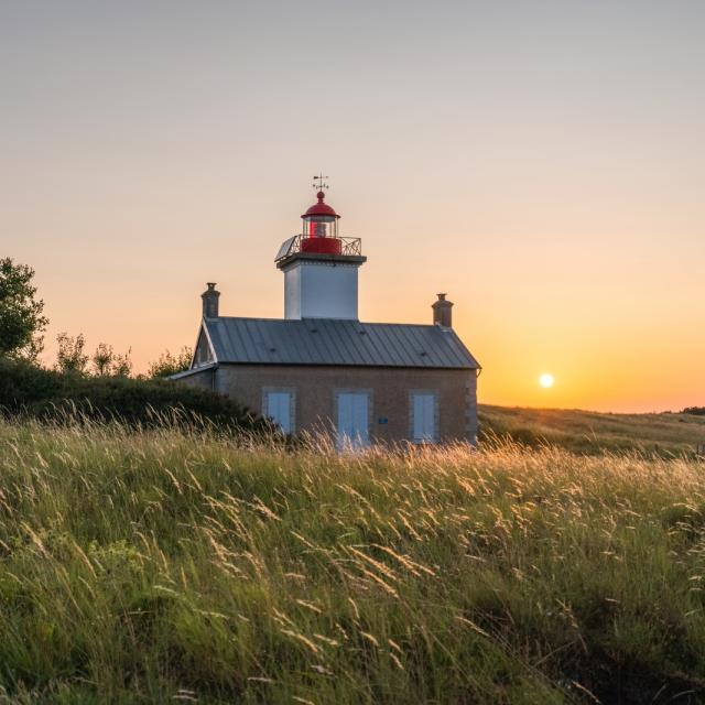 La Pointe d'Agon / Havre de Régneville au coucher de soleil