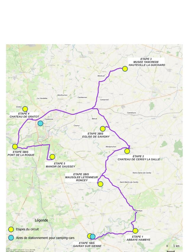 Circuit 1 Camping Car Coutances Tourisme