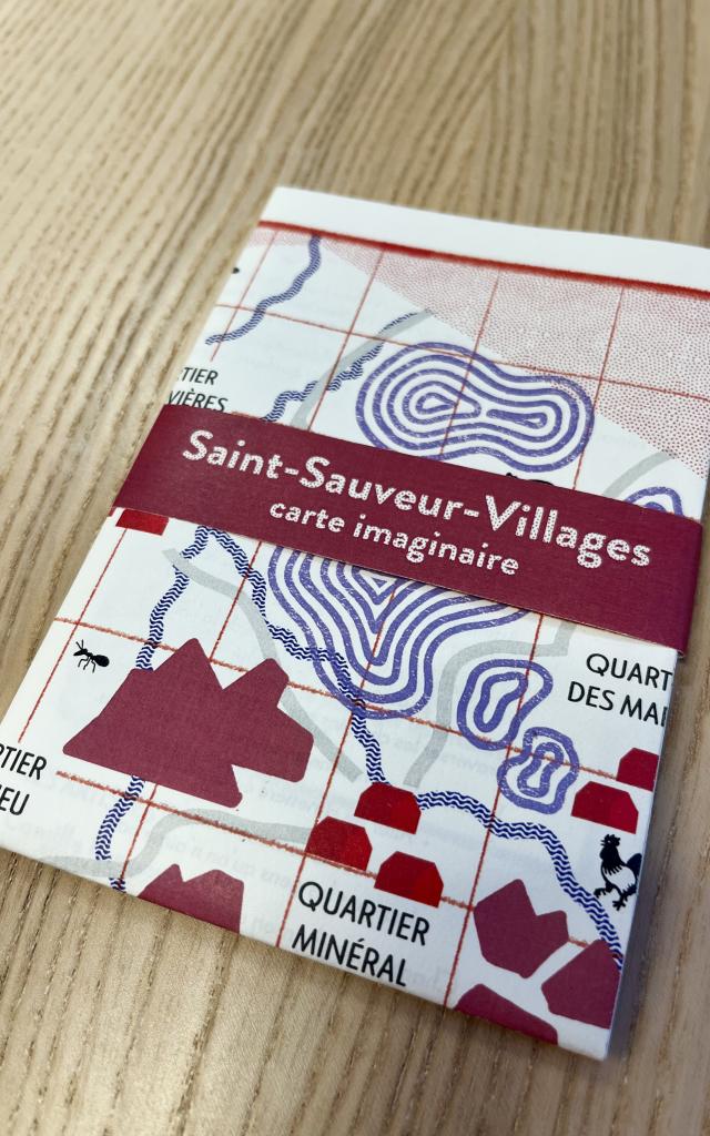 Carte Saint Sauveur Villages Contes Et Legendes 1