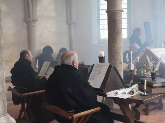 Reconstitution Abbaye De Hambye 3