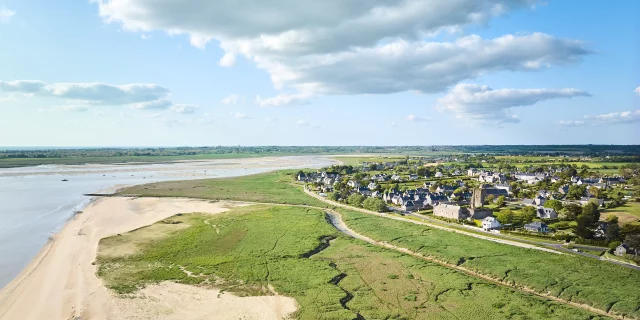 Regnbéville-sur-Mer vu du Ciel