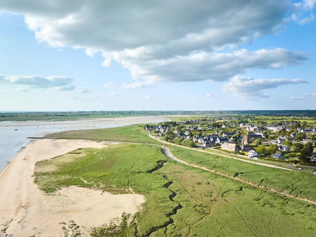 Regnbéville-sur-Mer vu du Ciel