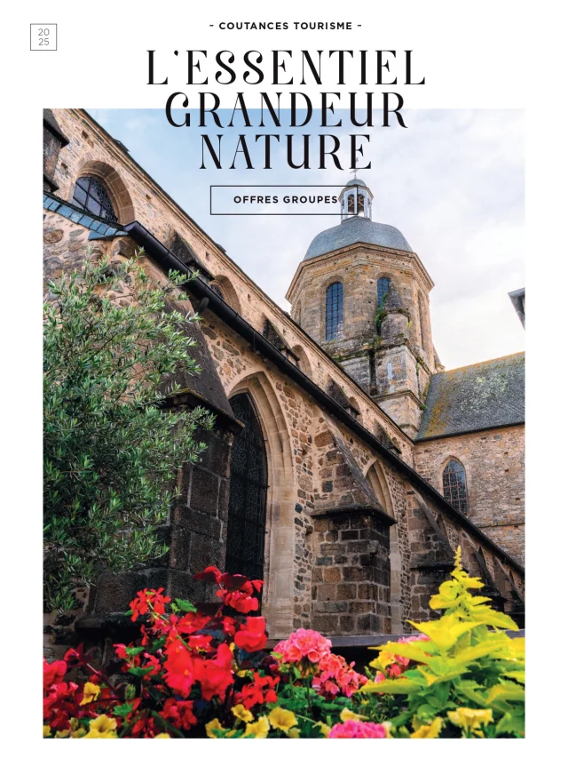 Couv Brochure Groupes Coutances Tourisme 2025